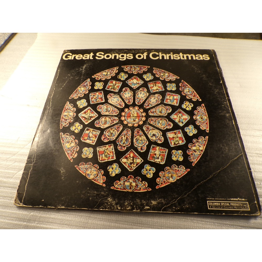 Great Songs of Christmas Album Nine Vinyl LP Columbia CSS 1033 Goodyear 1969